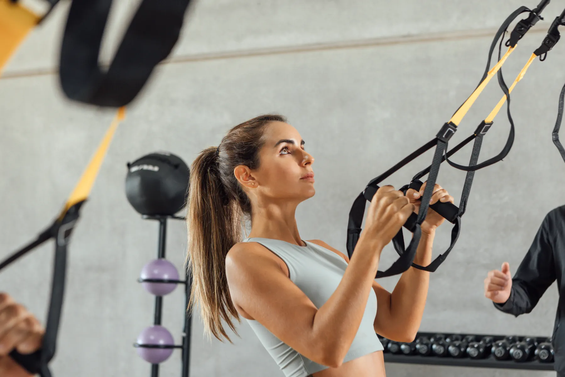 TRX workout