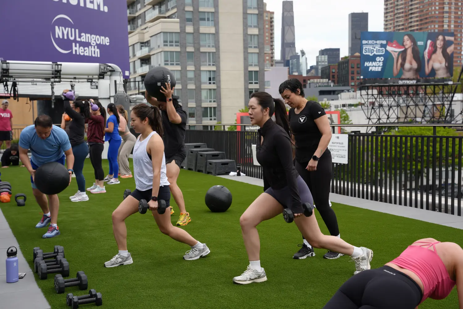 Rooftop training